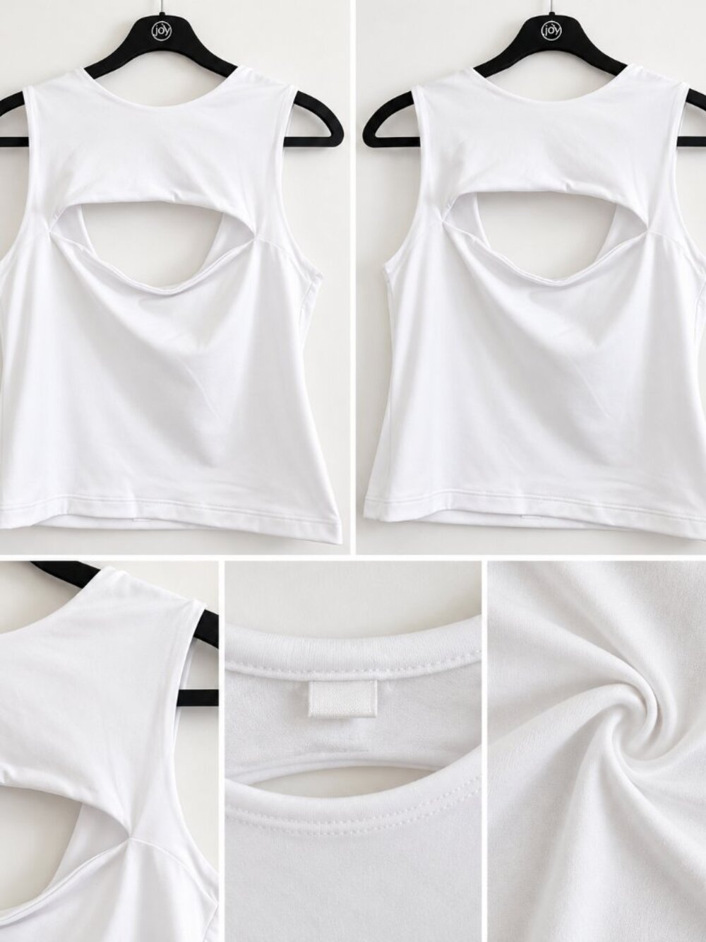 Susana Monaco white cutout top NWT